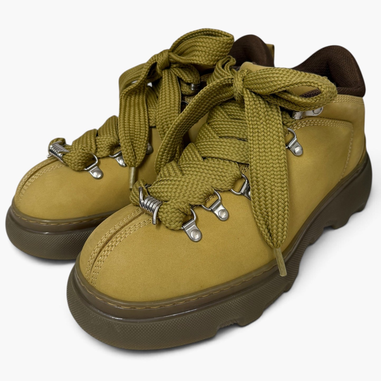 Burberry Boots Size 43 Mens Khaki 151258 Rank (B)