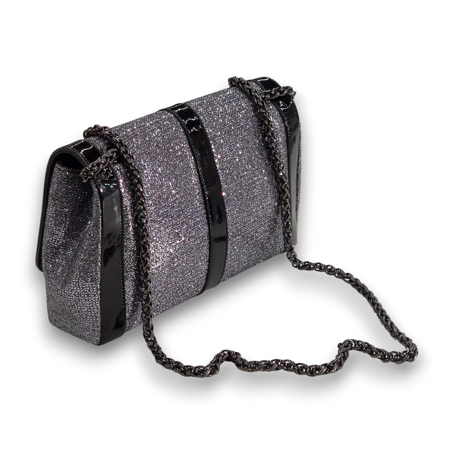 CHRISTIAN LOUBOUTIN Shoulder Bag Rank (B) Silver